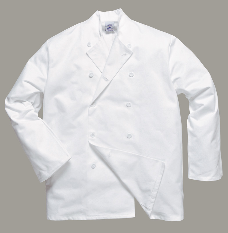 C835 Surrey 100% cotton chefs jacket