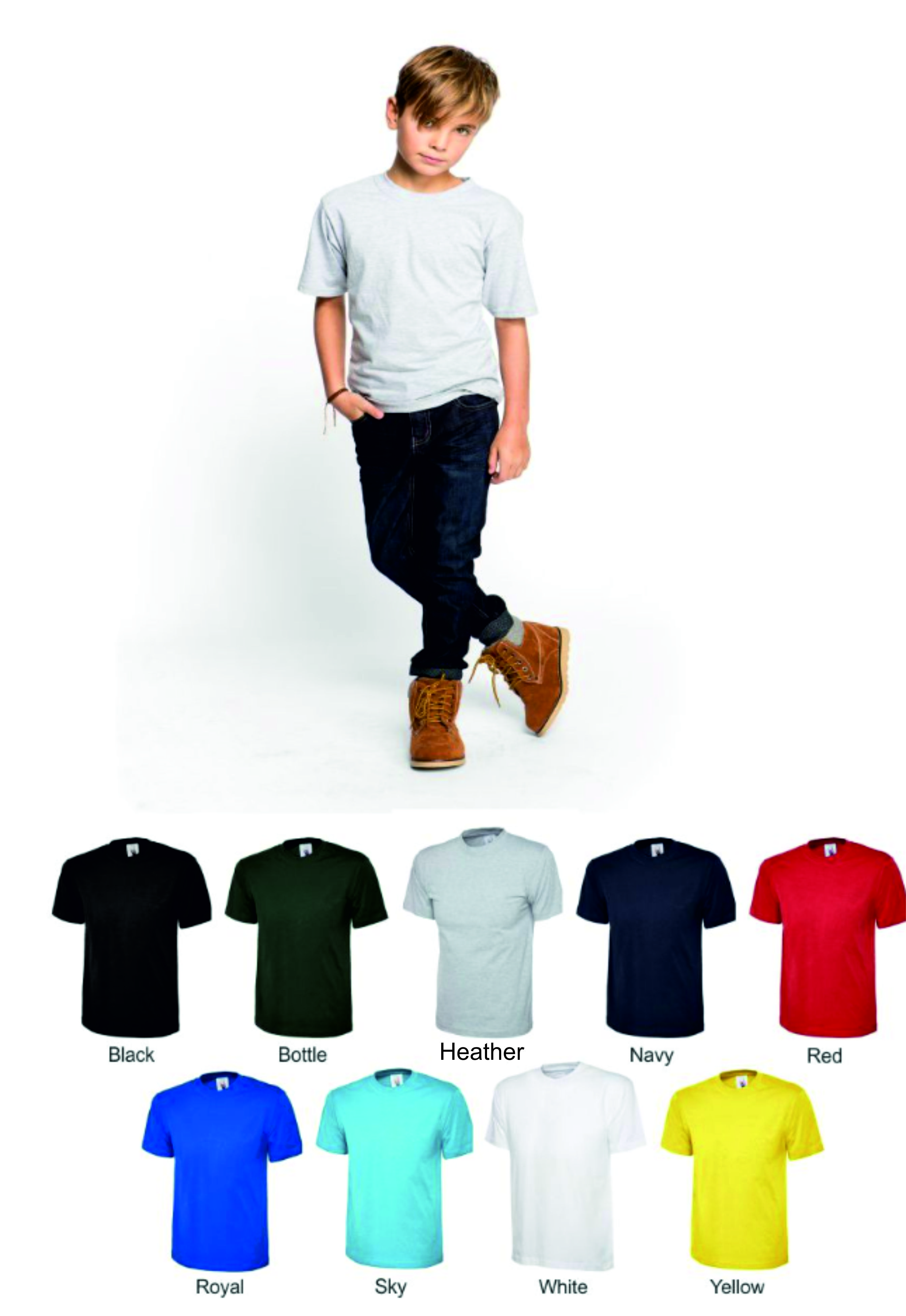 Uneek UC303 Ladies Premium Crew Neck Fitted Tee Shirt