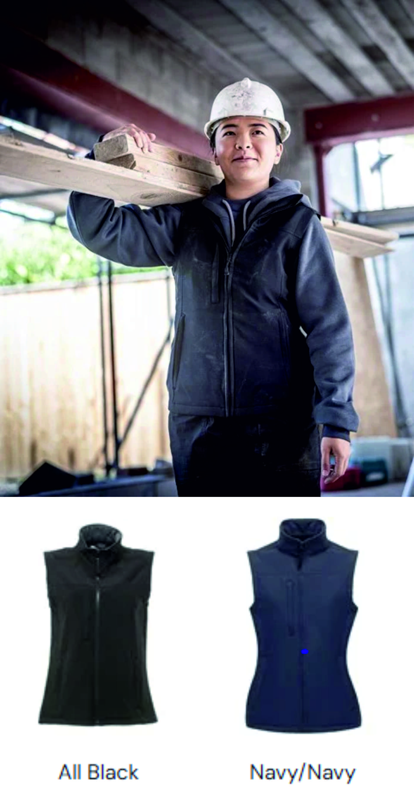 Regatta RG155 Womens Flux Softshell Bodywarmer