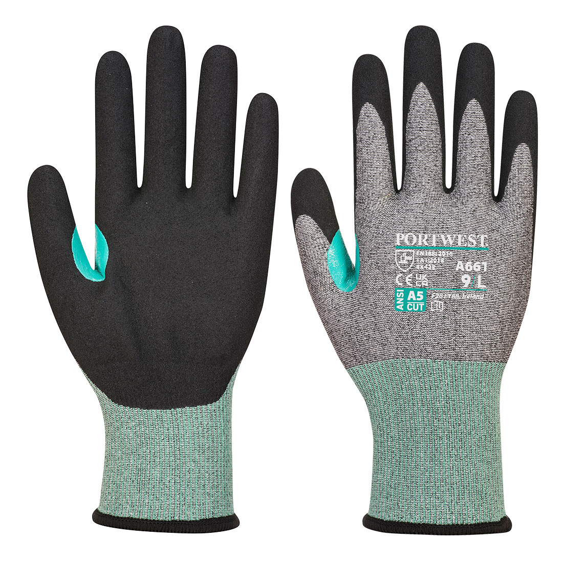 Portwest A661 - CS VHR18 Nitrile Foam Cut Glove