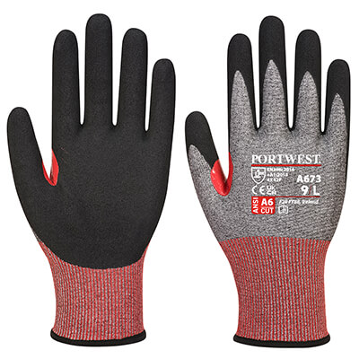 Portwest A673 - CS AHR18 Nitrile Foam Cut Glove