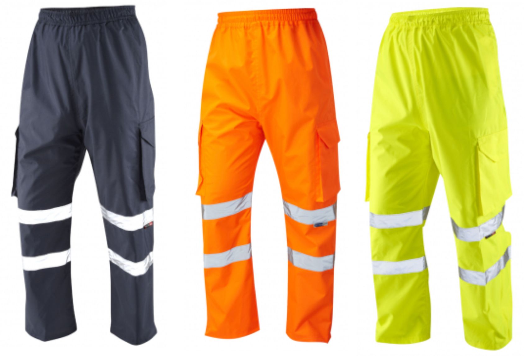 Leo Appledore ISO 20471 Class 1 Cargo Overtrouser  Leo Appledore ISO 20471 Class 1 Cargo Overtrouser
