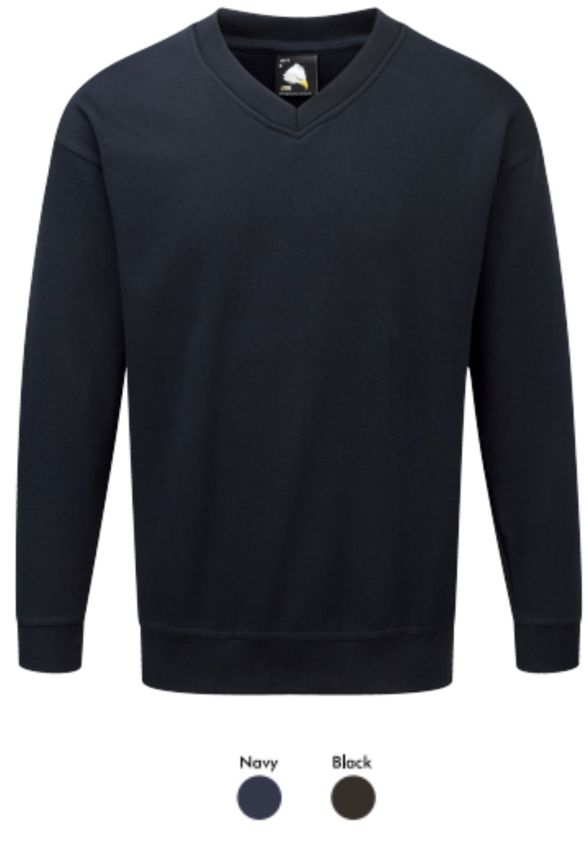 Orn 1260 Buzzard Premium Vee Neck Sweatshirt