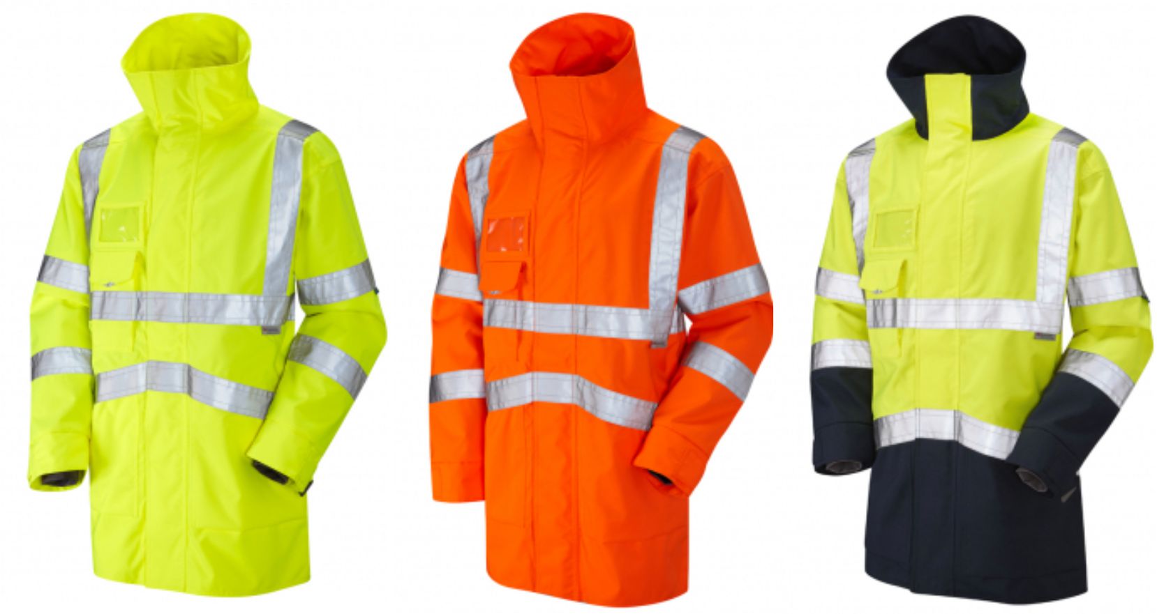 Leo Clovelly ISO 20471 Class 3 Breathable Executive Anorak  Leo Clovelly ISO 20471 Class 3 Breathable Executive Anorak