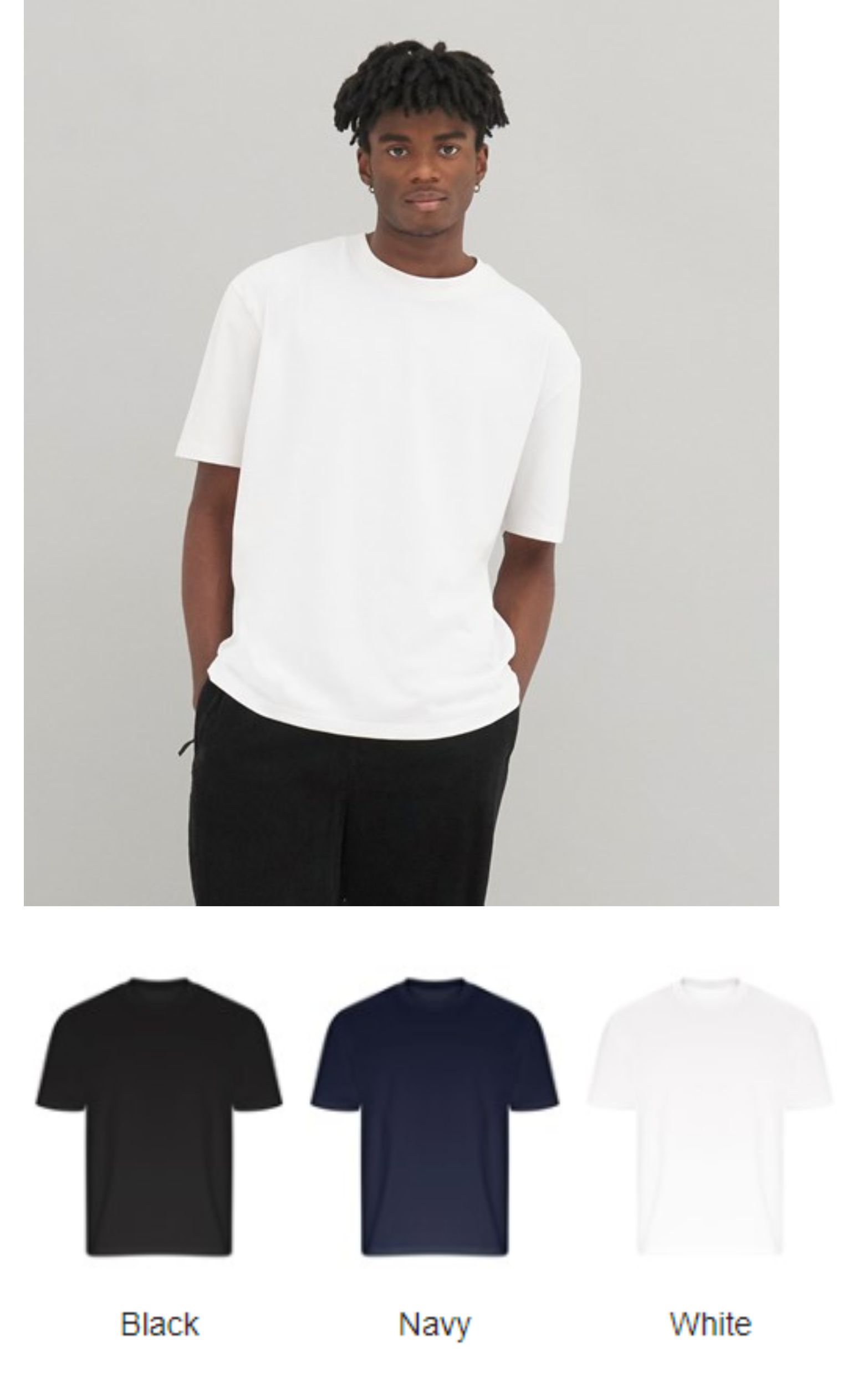 Ecologie EA006 Arrow Recycled Oversized Tee  Ecologie EA006 Arrow Recycled Oversized Tee