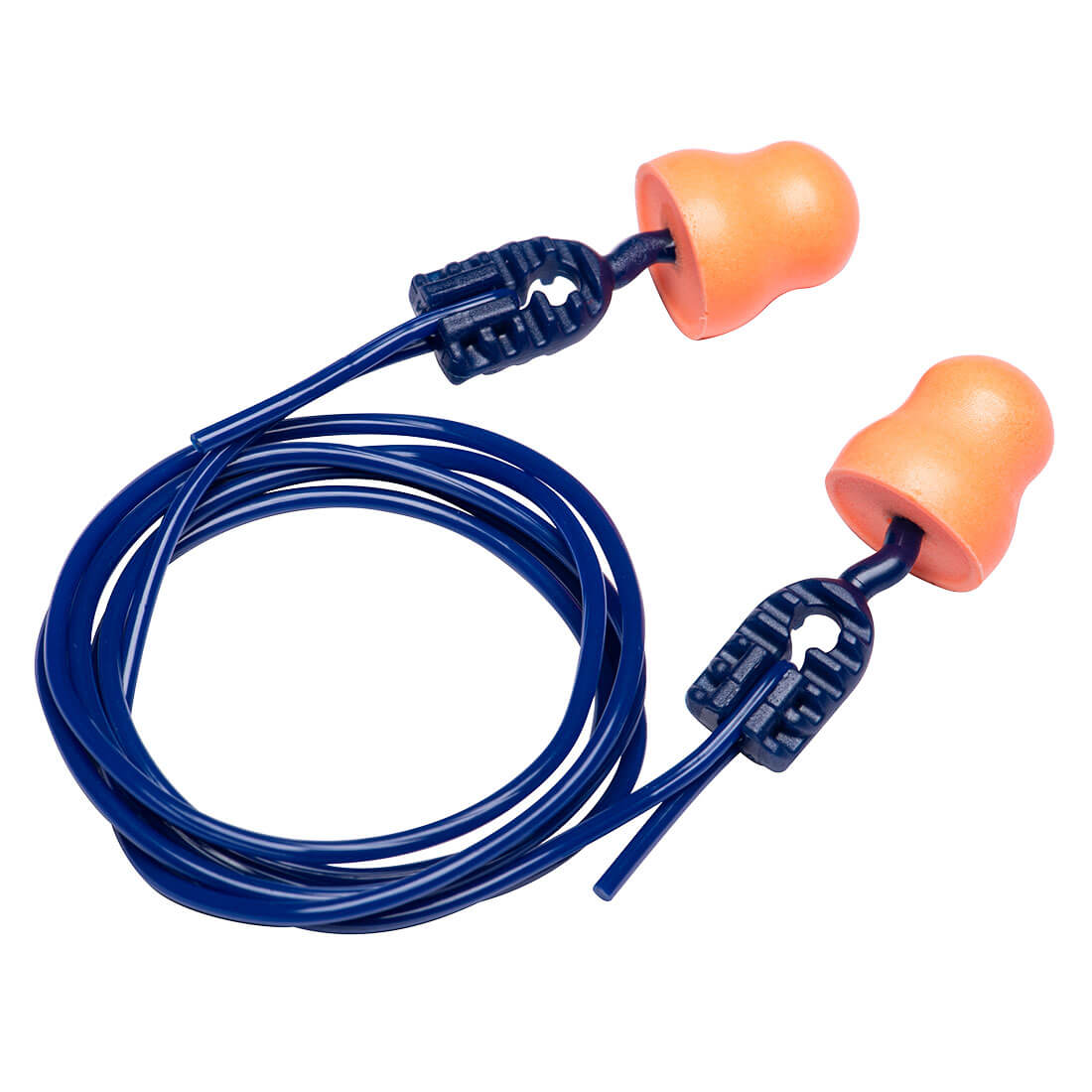 Portwest EP12 - Easy Fit PU Ear Plugs Corded (200 Pairs)