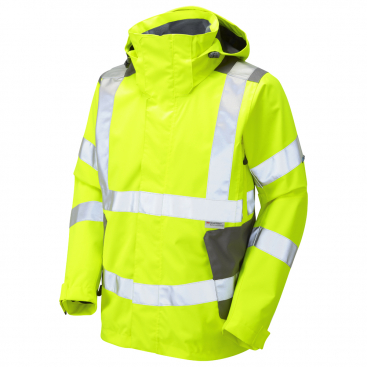 Leo Exmoor ISO 20471 Class 3 Breathable Jacket   Leo Exmoor ISO 20471 Class 3 Breathable Jacket