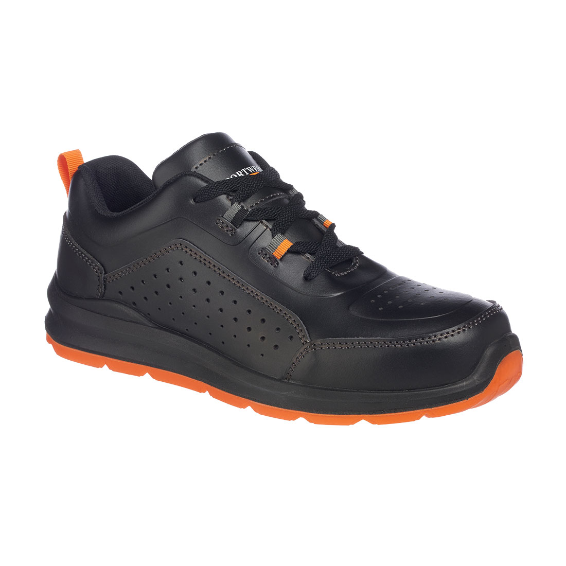 Portwest FC09 Compositelite Perforated Safety Trainer S1P - Click Image to Close