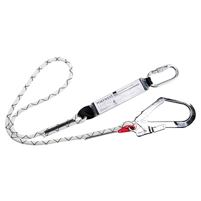 FP56 Portwest Single Kernmantle Lanyard With Shock Absorber  FP56 Portwest Single Kernmantle Lanyard With Shock Absorber