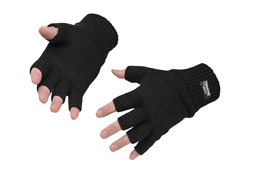 GL14 Portwest Fingerless Knit Glove - Click Image to Close