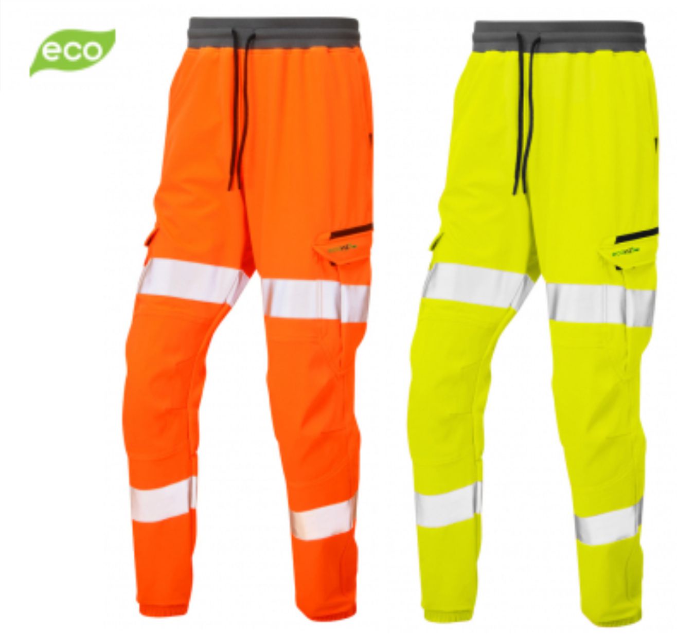 Leo Hawkridge ISO 20471 Class 1 EcoViz 4X Jog Trouser   Leo Hawkridge ISO 20471 Class 1 EcoViz 4X Jog Trouser
