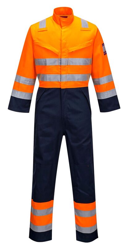 MV29 Modaflame RIS Navy/orange Coverall  MV29 Modaflame RIS Navy/orange Coverall
