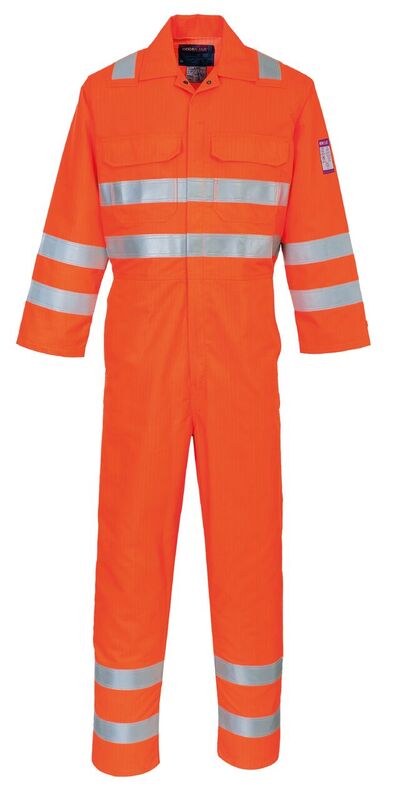 MV91 Modaflame RIS Orange Coverall  MV91 Modaflame RIS Orange Coverall