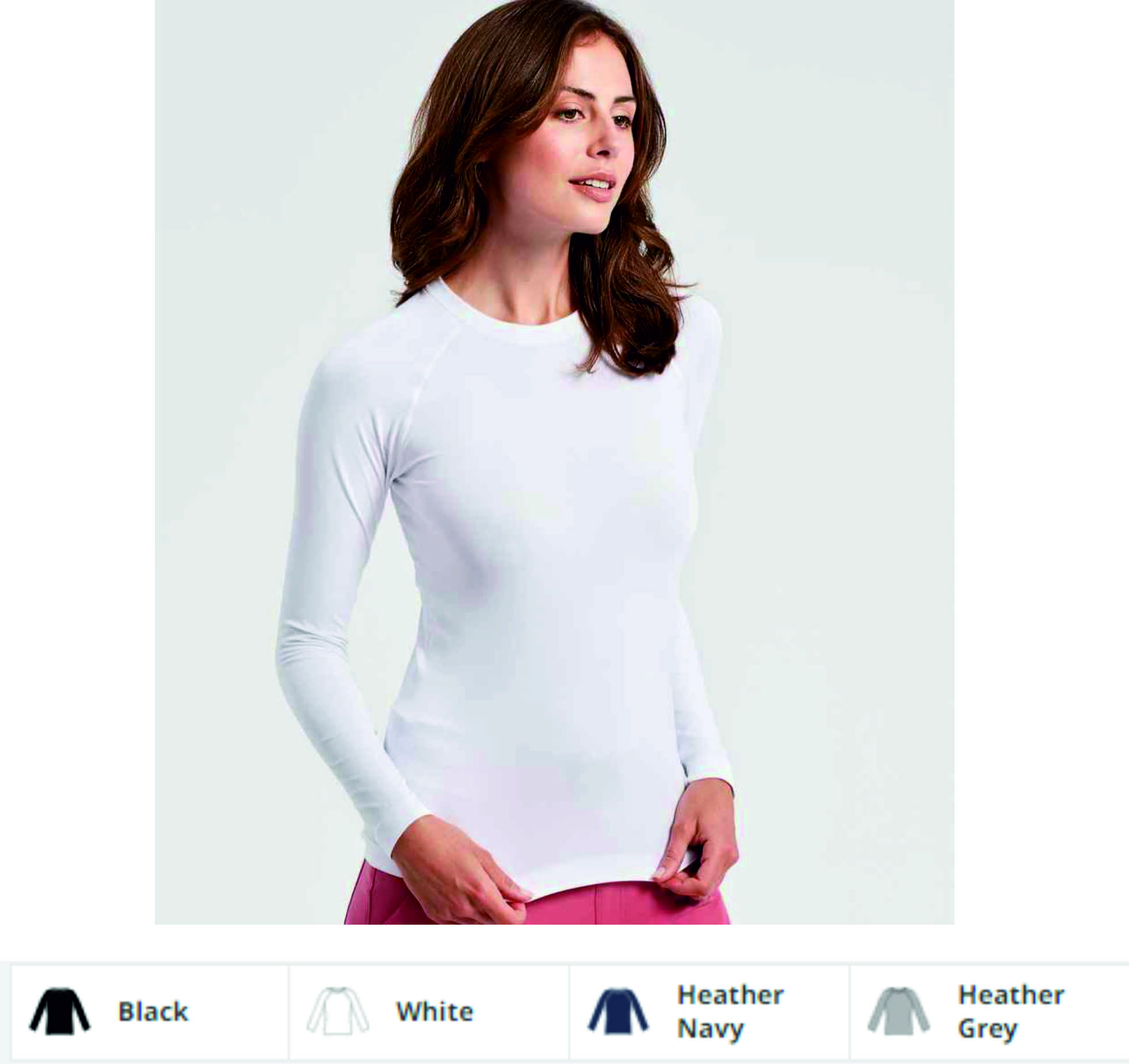 NN370 Onna Ladies Unstoppable Fresh Underscrub Base Layer  NN370 Onna Ladies Unstoppable Fresh Underscrub Base Layer