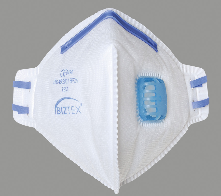 P251 FFP2 Dust Mist Fold Flat Respirator  P251 FFP2 Dust Mist Fold Flat Respirator