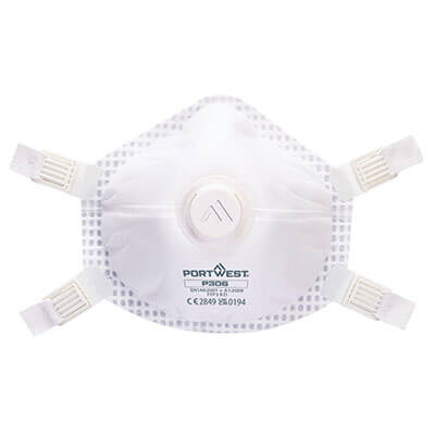 Portwest P306 - FFP3 Ultimate Valved Reusable Respirator (Pk5)  Portwest P306 - FFP3 Ultimate Valved Reusable Respirator (Pk5)