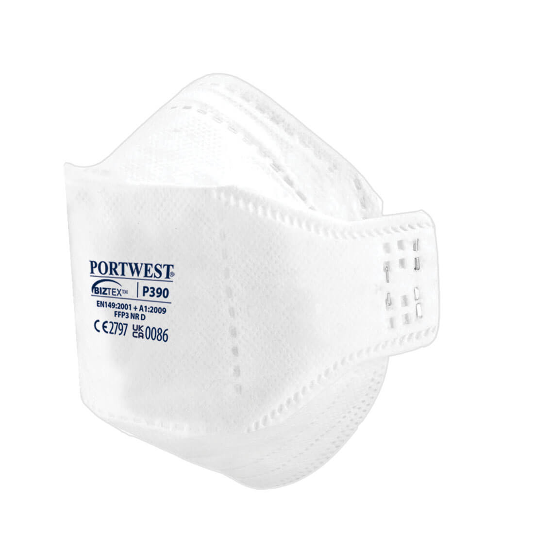Portwest P390 - EAGLE FFP3 Dolomite Fold Flat Respirator  Portwest P390 - EAGLE FFP3 Dolomite Fold Flat Respirator