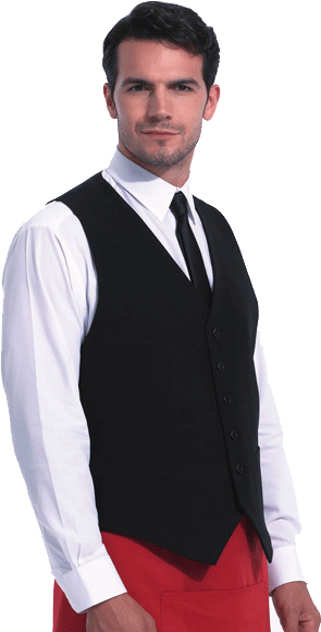 Premier PR622 Mens Lined Polyester Waistcoat