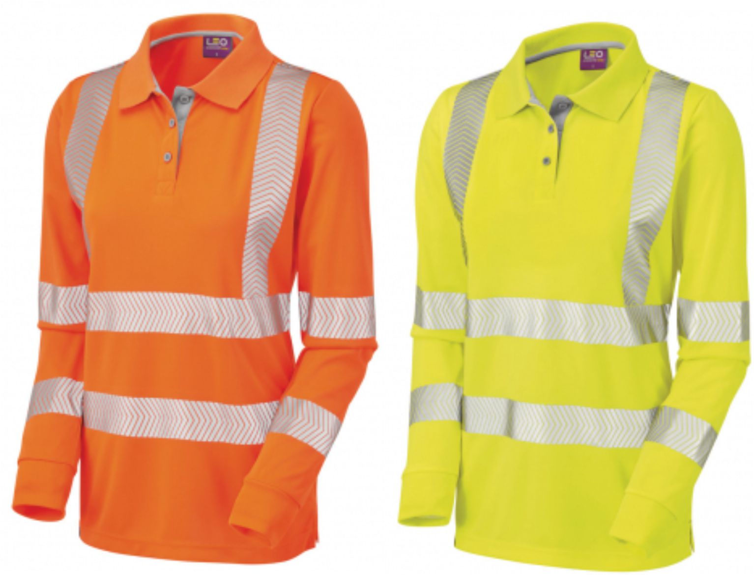 Leo Pollyfield ISO 20471 Class 2 Coolviz Ultra Women's Sleeved P  Leo Pollyfield ISO 20471 Class 2 Coolviz Ultra Women's Sleeved P