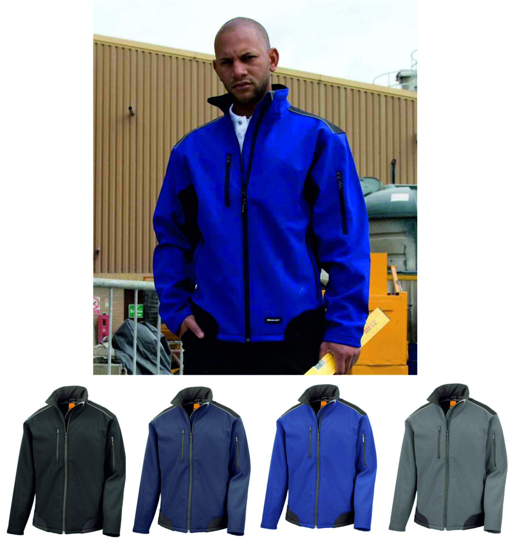 Result RS124 Rip Stop Soft Shell Jacket - Click Image to Close