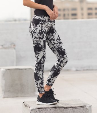 SF SK424 Ladies Reversible Work-Out Leggings  SF SK424 Ladies Reversible Work-Out Leggings