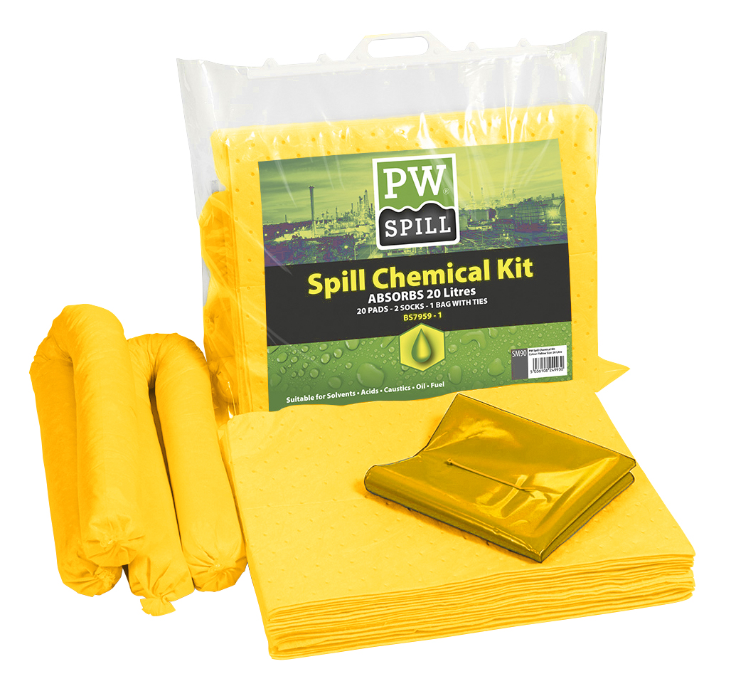 SM90 PW Spill 20 Litre Chemical Kit
