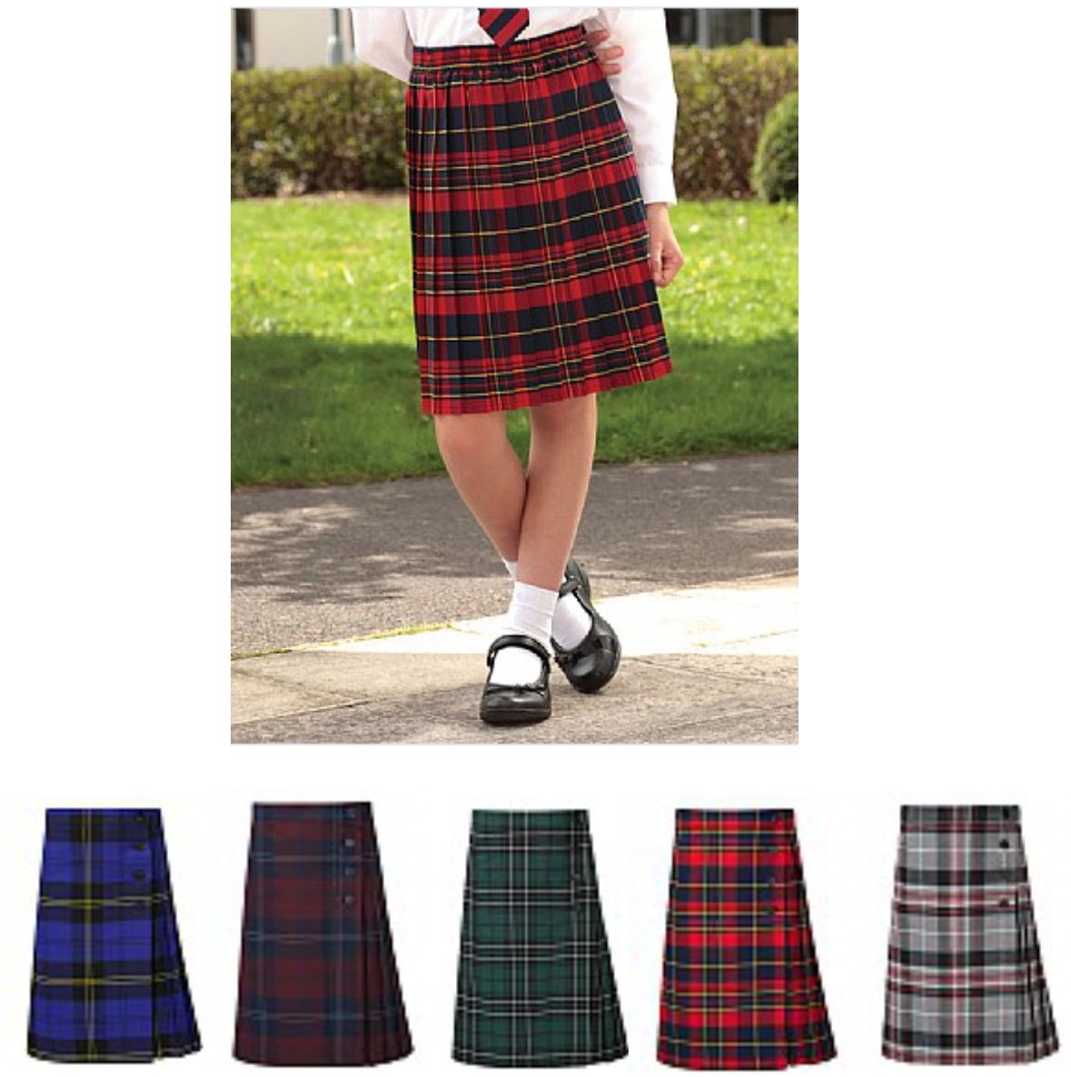 Skye 1EJ Tartan Skirt - Click Image to Close