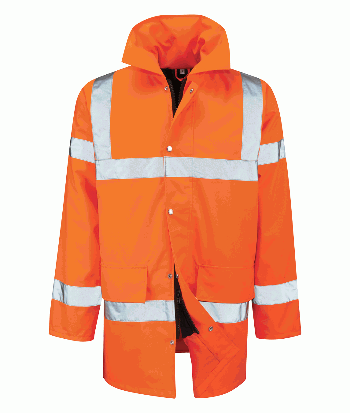 ORBIT TRISTAN: ORANGE 3/4 LENGTH JACKET  ORBIT TRISTAN: ORANGE 3/4 LENGTH JACKET
