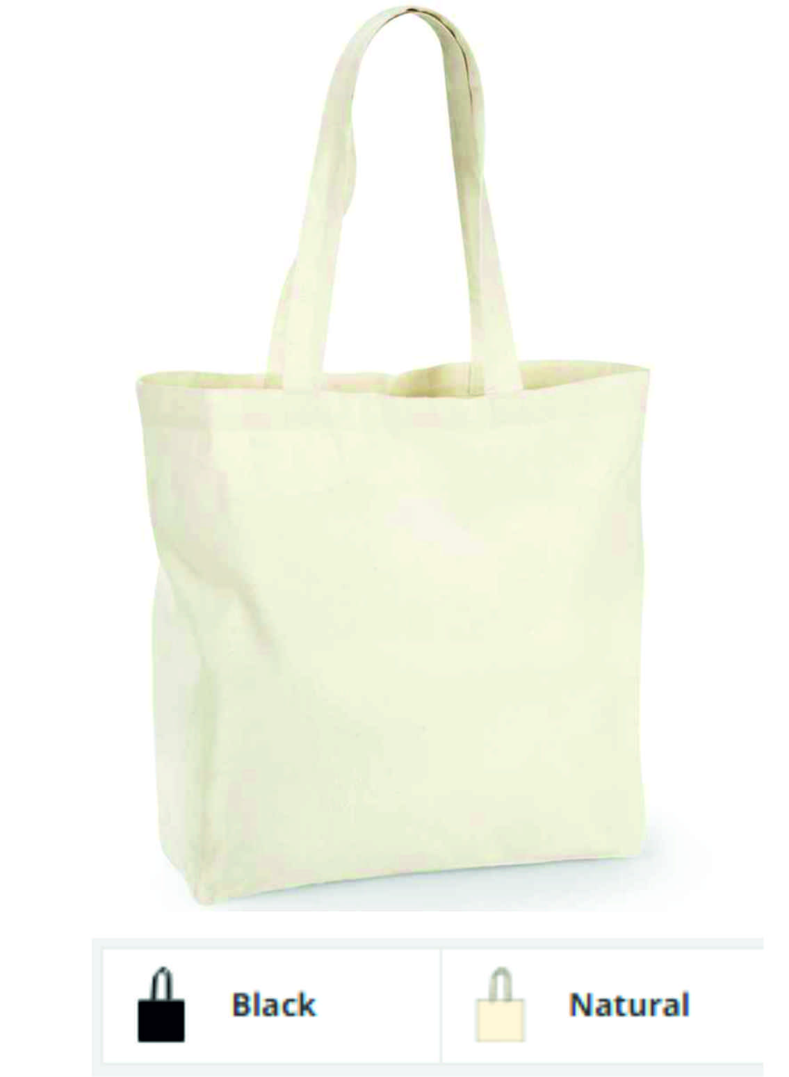 Westford Mill W925 Recycled Cotton Maxi Tote  Westford Mill W925 Recycled Cotton Maxi Tote