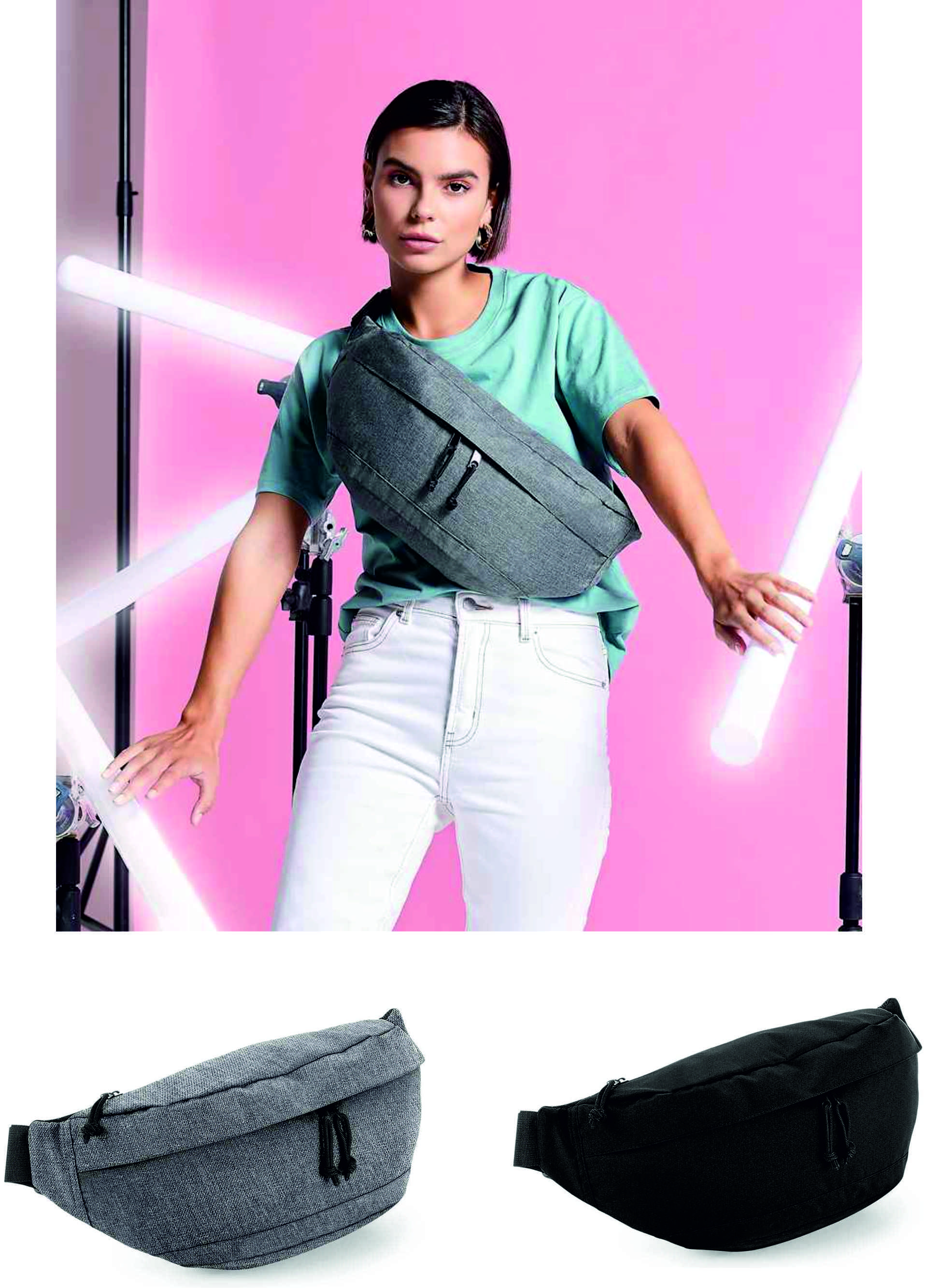 BagBase BG143 Oversize Across Body Bag  BagBase BG143 Oversize Across Body Bag