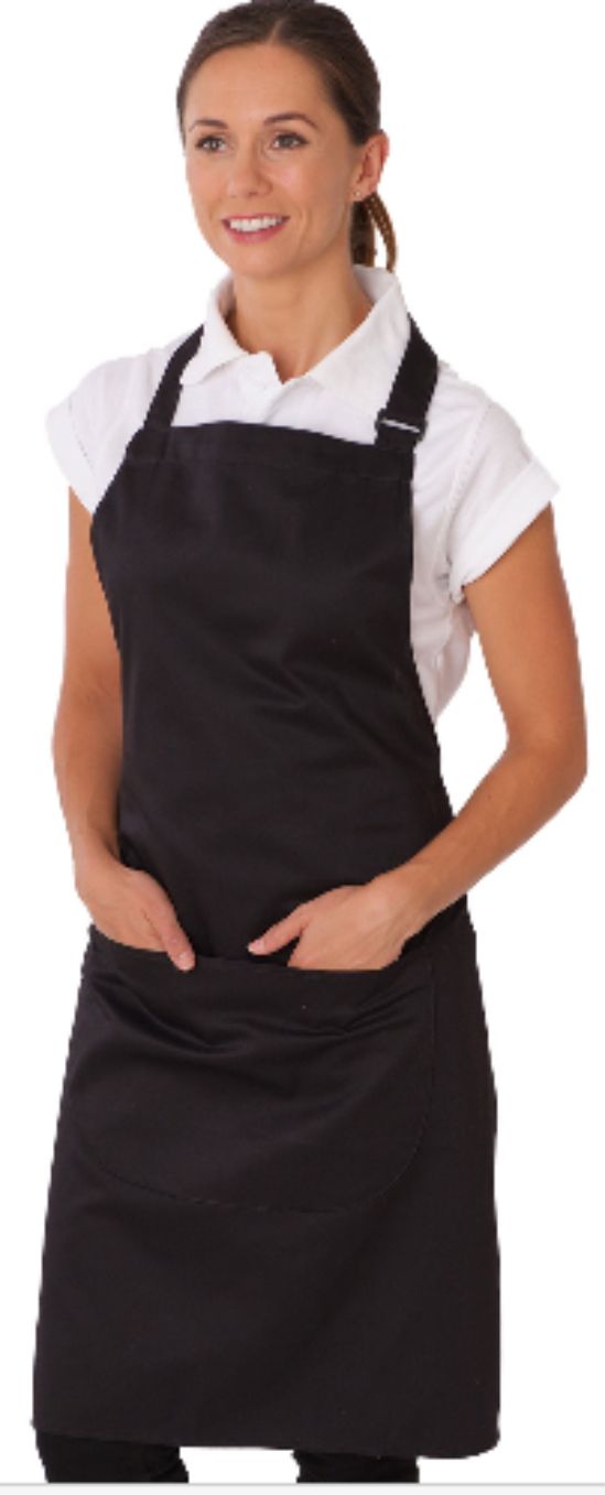 DP119 Low Cost Apron With Pocket - Click Image to Close