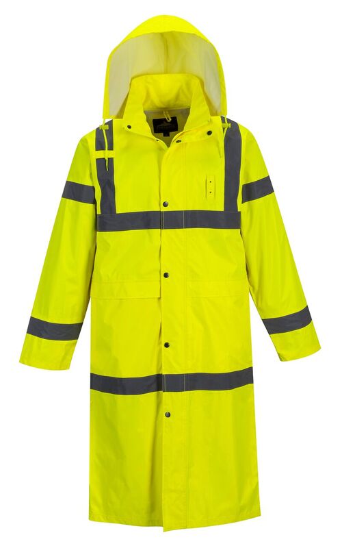 H445 Hi Vis Coat 122cm  H445 Hi Vis Coat 122cm