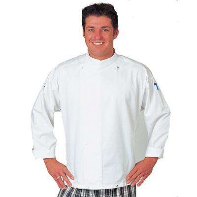 DF53 Le Chef Premium fabric Stud Tunic - Click Image to Close