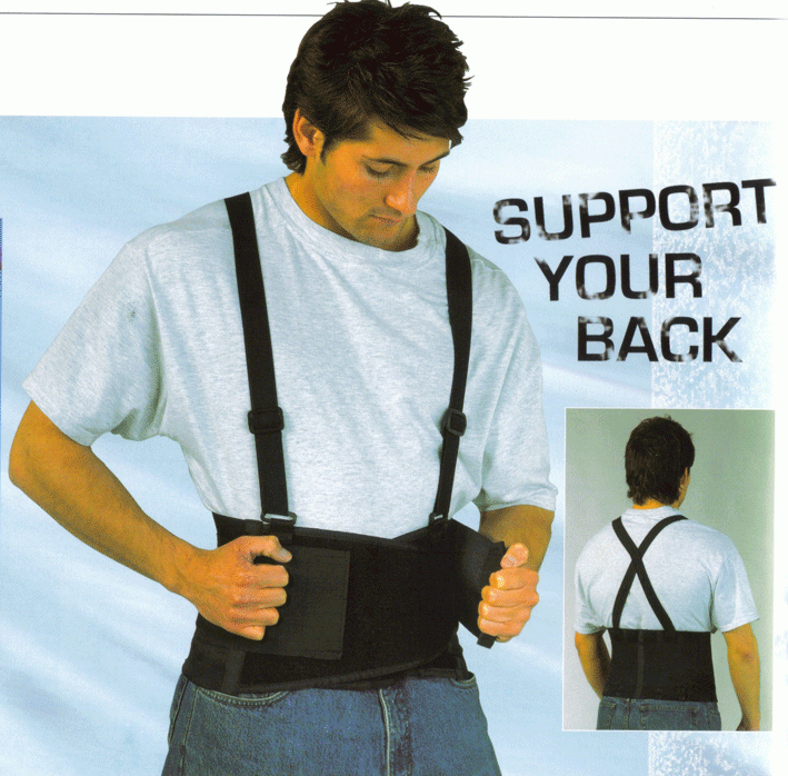 PW80 Back Support Belt - Click Image to Close