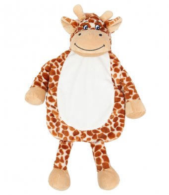 MM607 Mumbles Giraffe Hot Water Bottle Cover - Click Image to Close