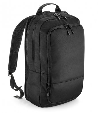 QD565 Quadra Pitch Black 24 Hour Backpack  QD565 Quadra Pitch Black 24 Hour Backpack