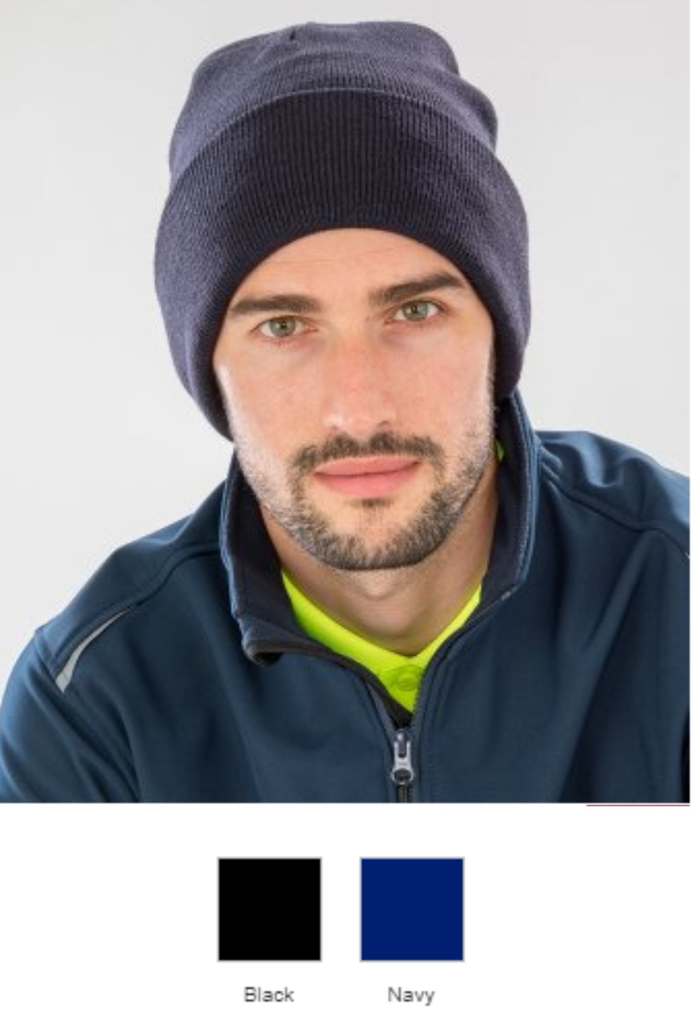 Result RC929 Genuine Recyled Wooly Ski Hat  Result RC929 Genuine Recyled Wooly Ski Hat