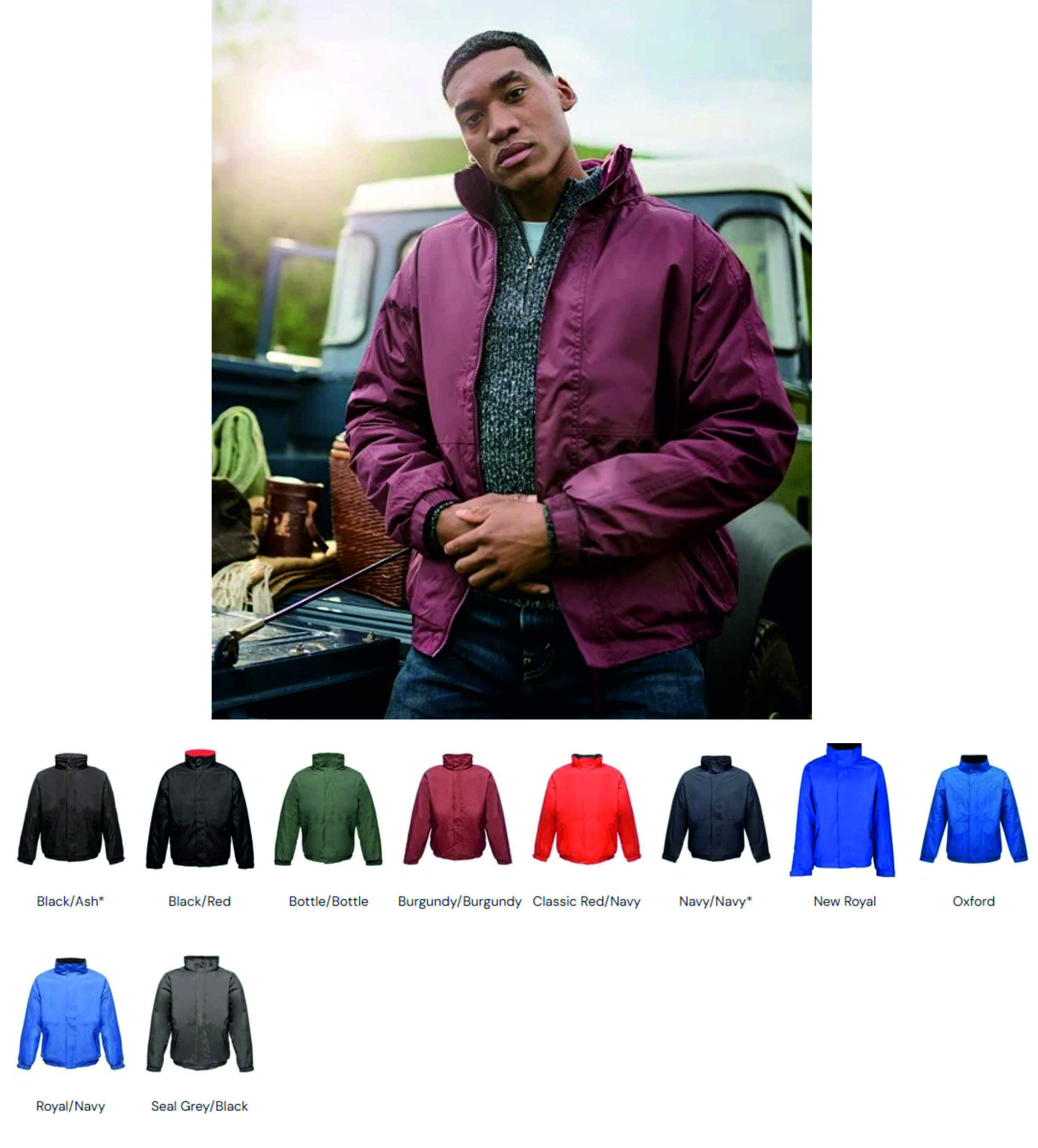 Regatta RG045 Dover Jacket  Regatta RG045 Dover Jacket