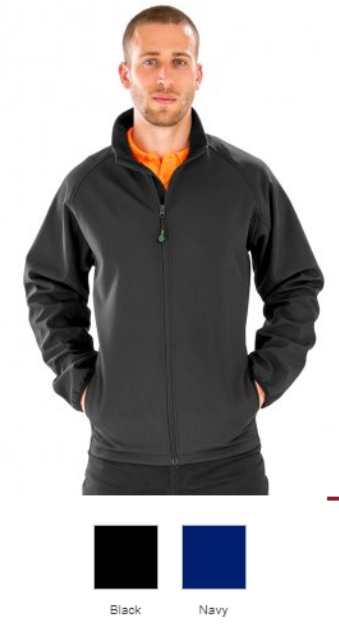 Result RS901M Genuine Recycled Printable Softshell Jacket  Result RS901M Genuine Recycled Printable Softshell Jacket