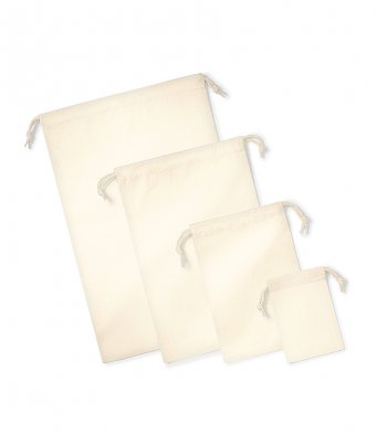 Westford Mill W266 Organic Premium Cotton Stuff Bag  Westford Mill W266 Organic Premium Cotton Stuff Bag