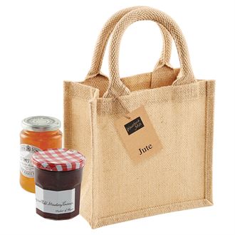 Westford Mill W411 Jute Petite Gift Bag  Westford Mill W411 Jute Petite Gift Bag